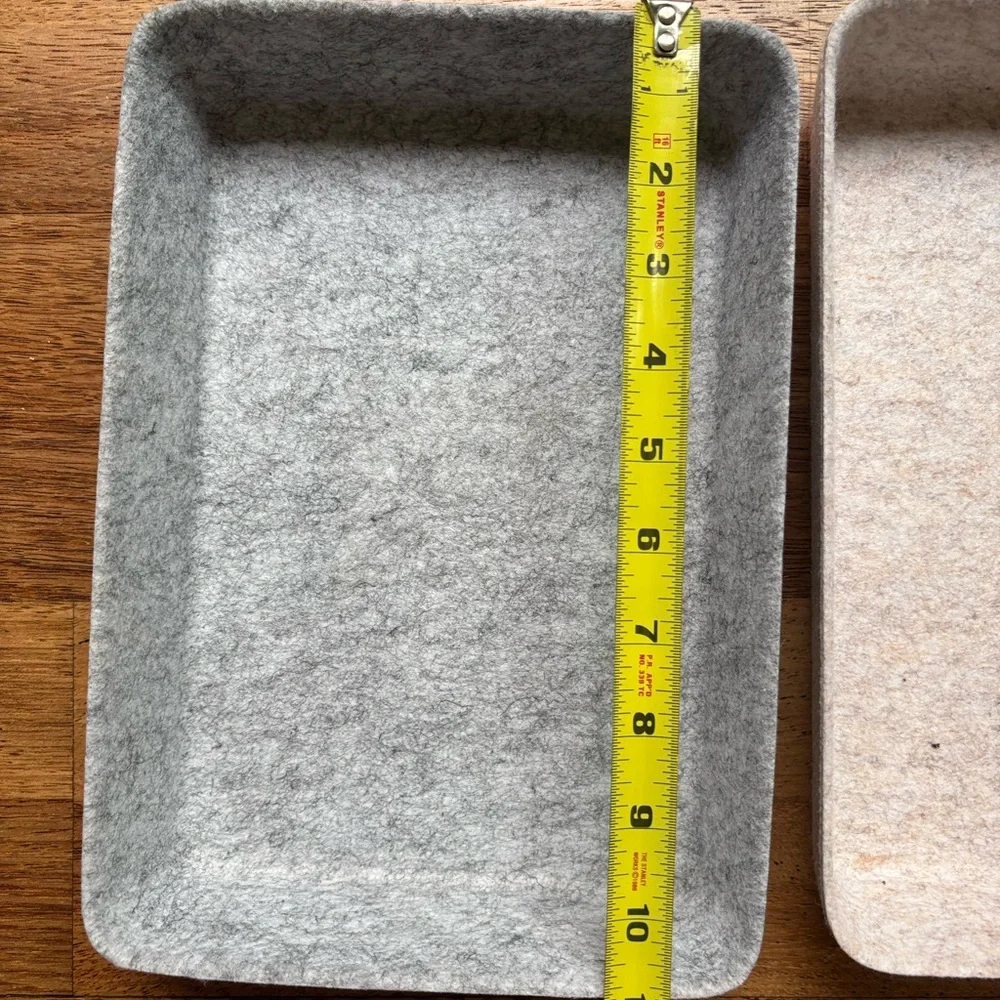 Felt Drawer Tray Organizer - Set Of 3 - NEW